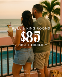 $85/night — Full & King rooms